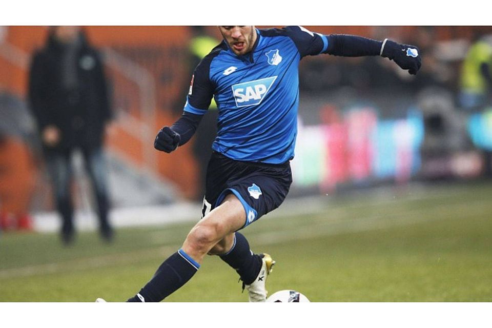 Bester Hoffenheimer war beim Auswärtsspiel in Freiburg Andrej Kramaric.  F: Images