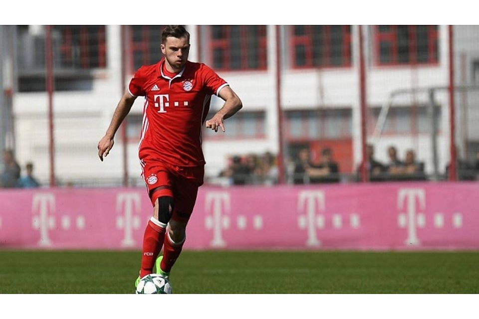 Manuel Wintzheimer traf für die U19 des FC Bayern. F: Leifer