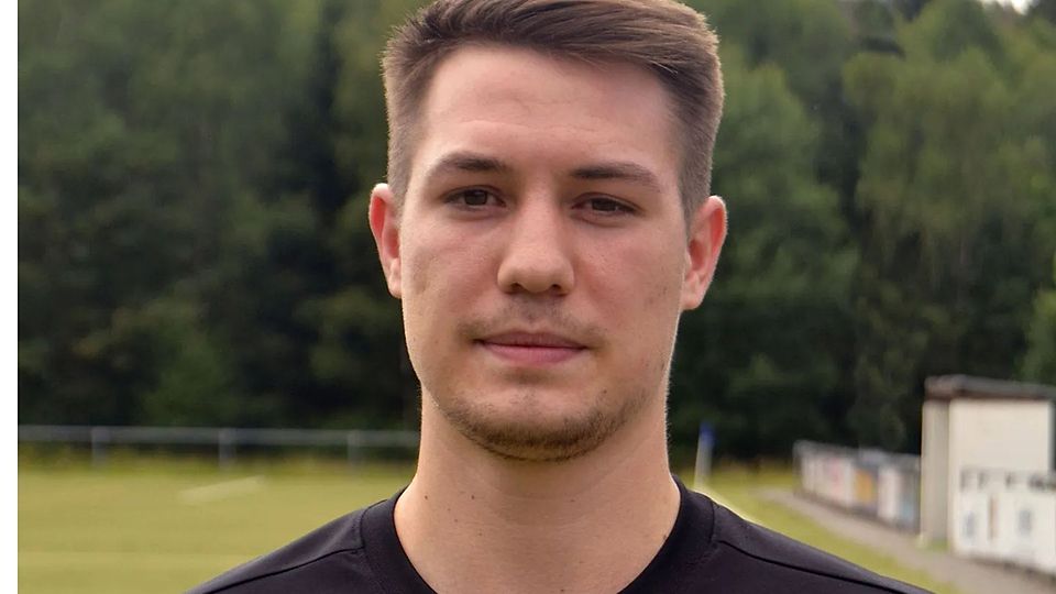 Topp-Scorer Jannik Görtz vom VfR Otzenhausen. Gelingt ihm der 100. Treffer des VfR?