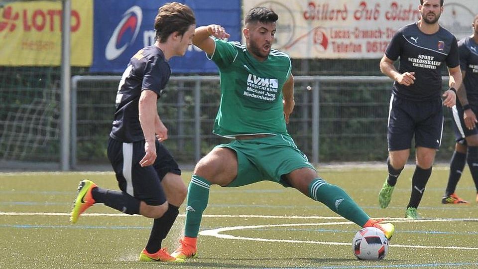 Rückkehr an alte Wirkungsstätte: Mohamed Adou (r.) spielt wieder für Niedernhausen.