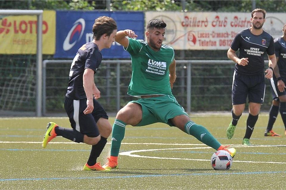 Rückkehr an alte Wirkungsstätte: Mohamed Adou (r.) spielt wieder für Niedernhausen.