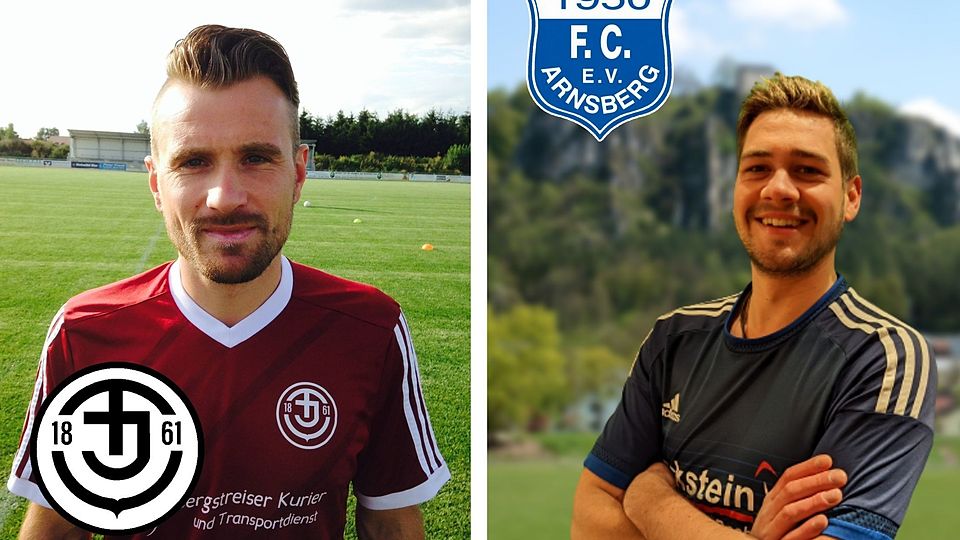 Haben mit ihrem Team die Chance auf die A-Klasse: Helmut Deppner (TV Ingolstadt) und Christian Pintaske (FC Arnberg II).
