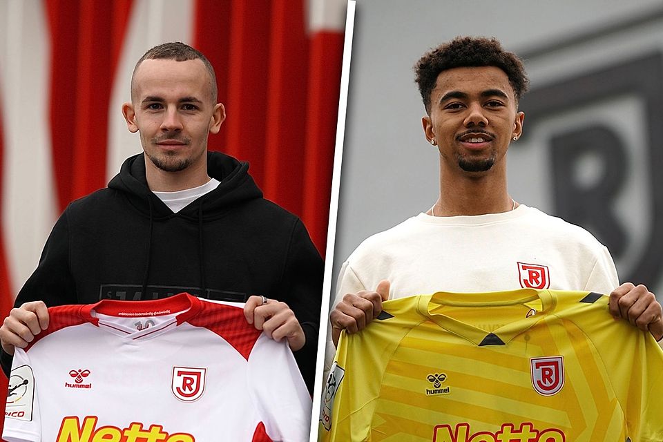 Schließen sich Jahn Regensburg an: Sascha Hingerl (links) und Leon Wechsel. – Fotos: Gschlößl / SSV Jahn Schließen sich Jahn Regensburg an: Sascha Hingerl (links) und Leon Wechsel. – Fotos: Gschlößl / SSV Jahn