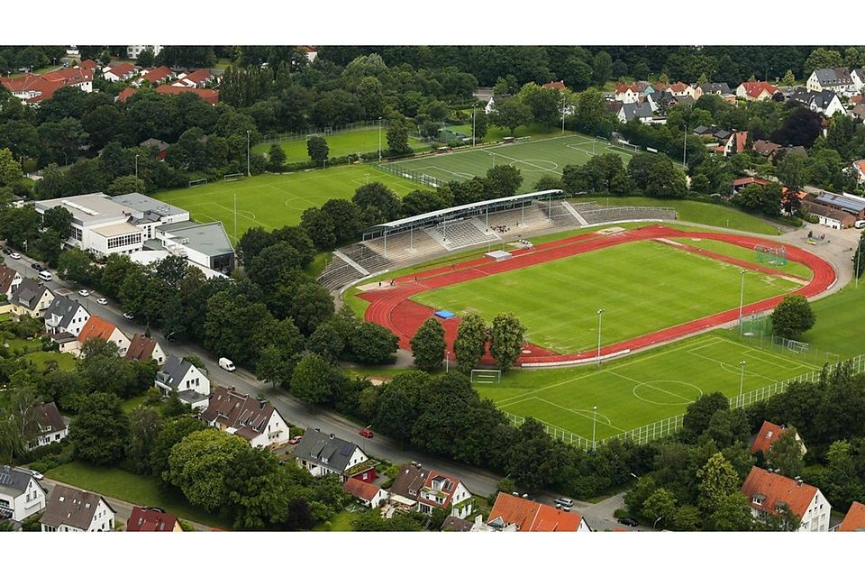 Heimat des VfL-NLZ: Der Sportpark Illoshöhe. Foto: David Ebener
