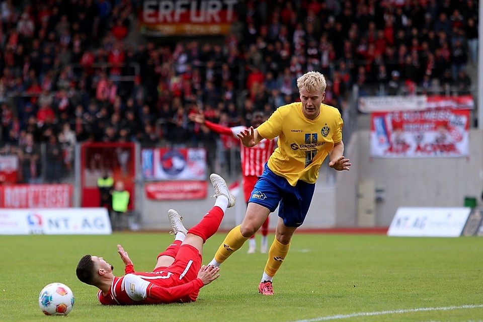 Jan Stein (in gelb-blau) wird wohl in dieser Saison nicht mehr zum Einsatz kommen.