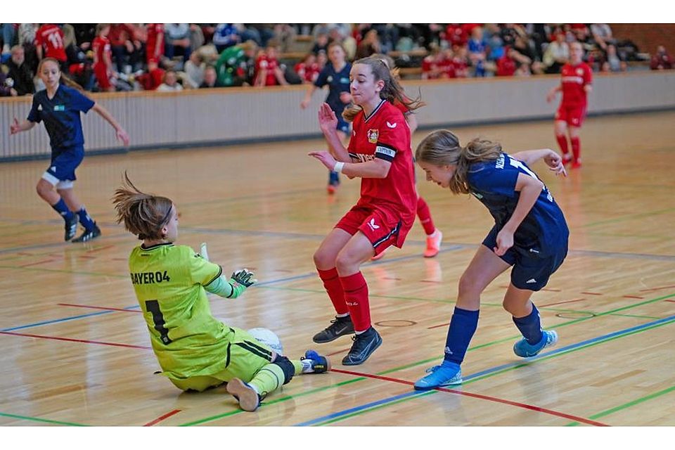 Am Samstag und Sonntag steht die Halle am Elsässer Platz mit den U15-Mädchenteams etlicher Proficlubs im Zeichen des Hallenfußballs.