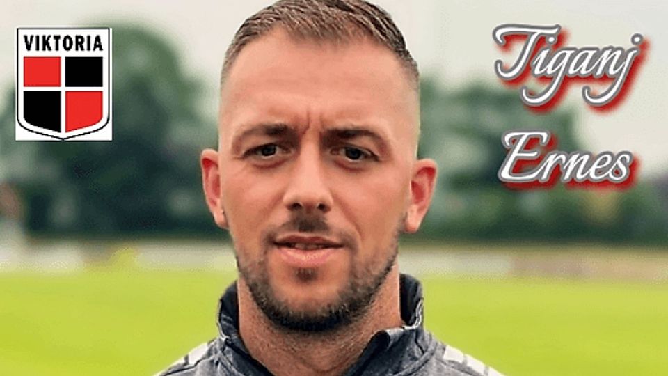 Endlich aufgestiegen: Ernes Tiganj,