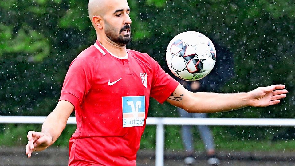 Unscheinbar und doch stark: Diar Shammak vom TV Oeffingen trifft gegen den FV Löchgau in der Landesliga zum 4:0.