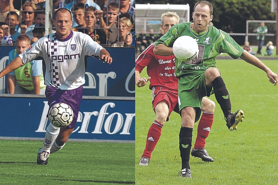 Für den  VfL Osnabrück und später für den SV Bad Rothenfelde am Ball, den er aktuell auch als Trainer betreut: Marko Tredup