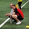 Cheftrainer Sven Henke (li.) mit seinem Co-Trainer Lukas Hemelt. 