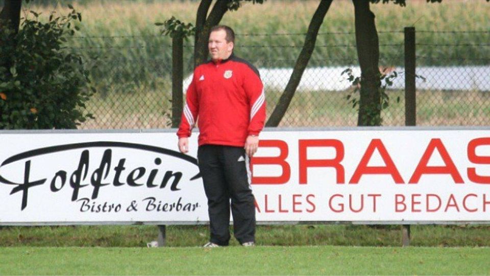 Hatte diesmal personell weniger Sorgen als zuletzt: FC-Trainer Stefan Schulz.
