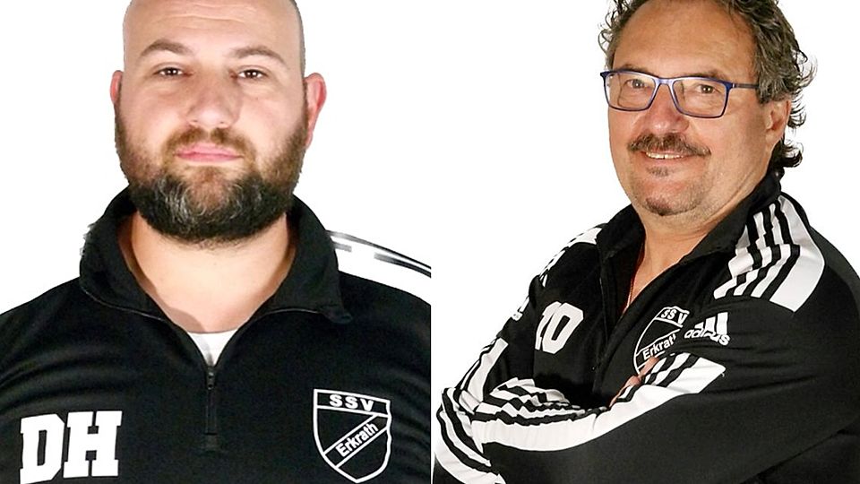 Der SSV Erkrath hat sich von Daniel Hummler (links) getrennt, der bisherige Sporliche Leiter Werner Nowak übernimmt.