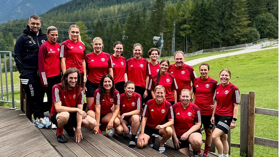 MTV Diessen Frauen im Trainingslager in Biberwier/Tirol 
