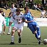 Der SV Gonsenheim (hier Bennet Kruse am Ball) liefert sich immer heiße Duelle mit dem Lokalnachbarn TSV Schott Mainz.