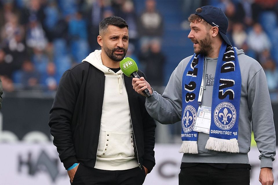 Lilien-Legende Aytac Sulu (li.) trifft als Coach von Viktoria Aschaffeburg auf seine alte Liebe.