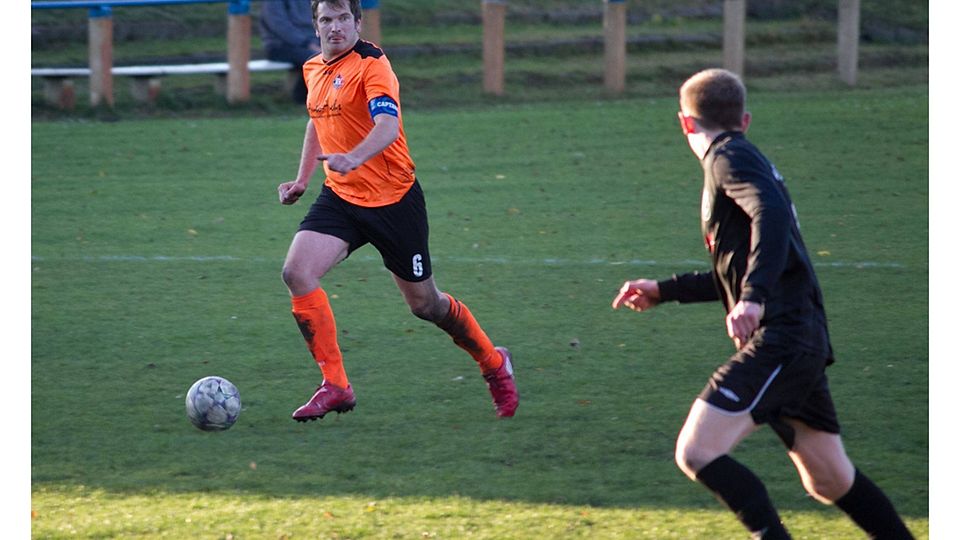 Johannes Maser traf per 25-Meter-Schuss.  F: Bock