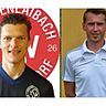 Thomas Kaufmann (links gibt nach der Saison die Verantwortung für die erste Mannschaft des TSV Kirchenlaibach ab. Sein Nachfolger wird Sebastian Höreth (rechts). Fotos: TSV Kirchenlaibach, Dagmar Nachtigall