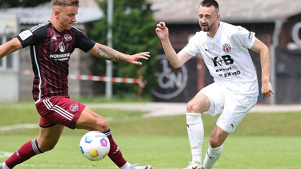Anton Henning (rechts) kehrte vom ASV Cham zum Landesliga-Absteiger nach Lappersdorf zurück.