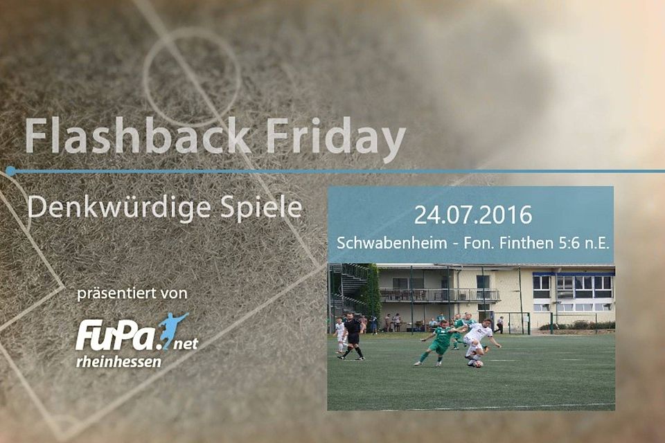 Vor vier Jahren lieferten Schwabenheim und Finthen ein denkwürdiges Pokalspiel ab.