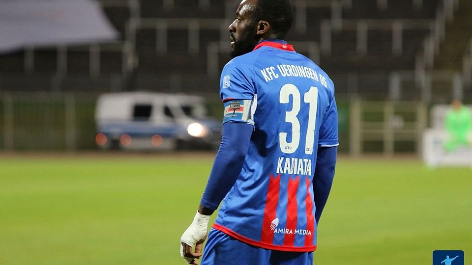 Kapitän Leonel Kadiata wird dem KFC Uerdingen wohl einige Wochen fehlen.