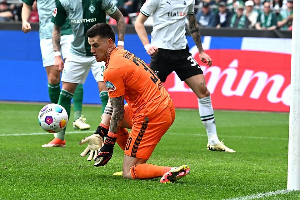 Ein sicherer Rückhalt ist Michael Zetterer für den SV Werder Bremen, seit er am 8. Spieltag das Tor der Hanseaten übernommen hat.