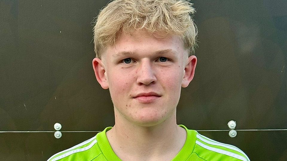Rückt bei der DJK Ammerthal an die Seite von Stammkeeper und Kapitän Christopher Sommerer: Torwarttalent Paul Behlau.