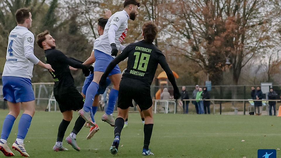 Groß-Rohrheim und Bürstadt standen sich in der Liga und im Pokal gegenüber.