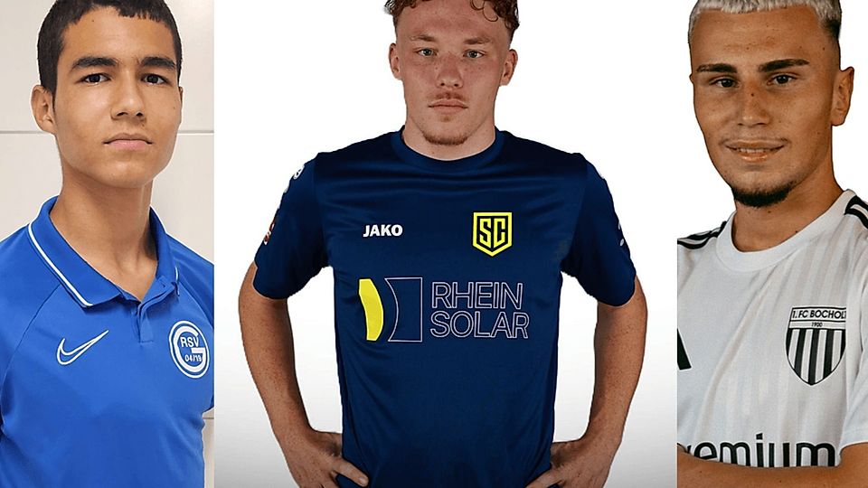 Noah Bouassaria (v.l.), Sam Hobert & Ensar Celebi.