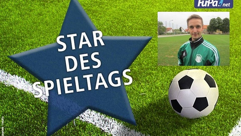 Gundersheim-Stürmer Robert Wickert wurde zum "Star des Spieltags" gewählt