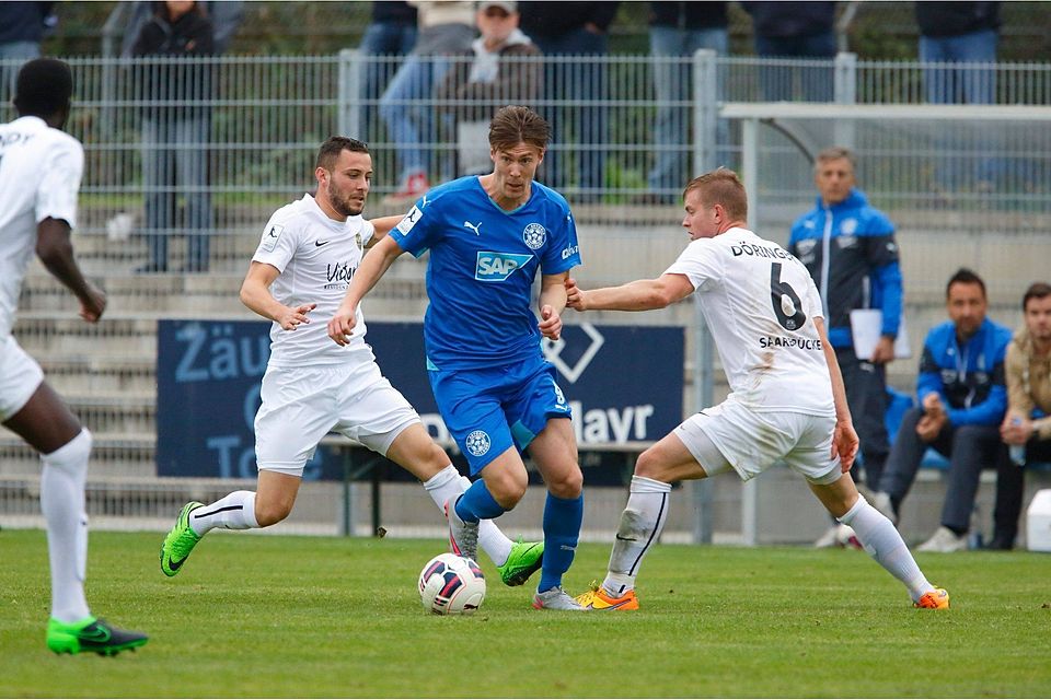 Nicolai Groß brachte den FCA mit seinen beiden Toren auf die Siegerstraße. F: Pfeifer