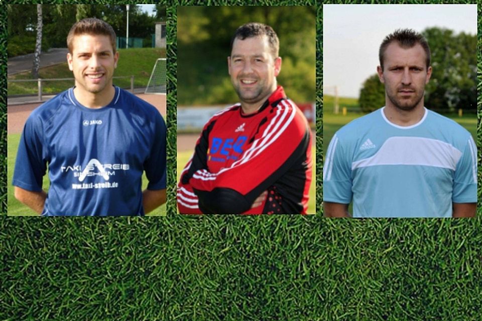 Pedro Martin Puente, Daniel Heinich und Kristijan Buch (v.l.) verpassten keine Sekunde in der abgelaufenen Saison.