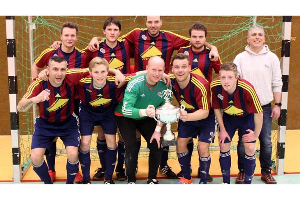 F: Andreas Garde. Der neue Hallenkreismeister: Gruppenligist SG Brunslar/Wolfershausen F: Andreas Garde. Der neue Hallenkreismeister: Gruppenligist SG Brunslar/Wolfershausen