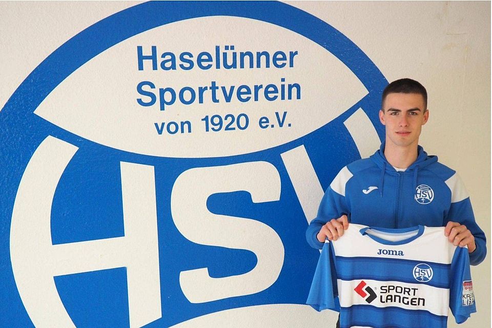 In der neuen Saison spielt Sven Goldschmidt im Trikot des Haselünner SV. 