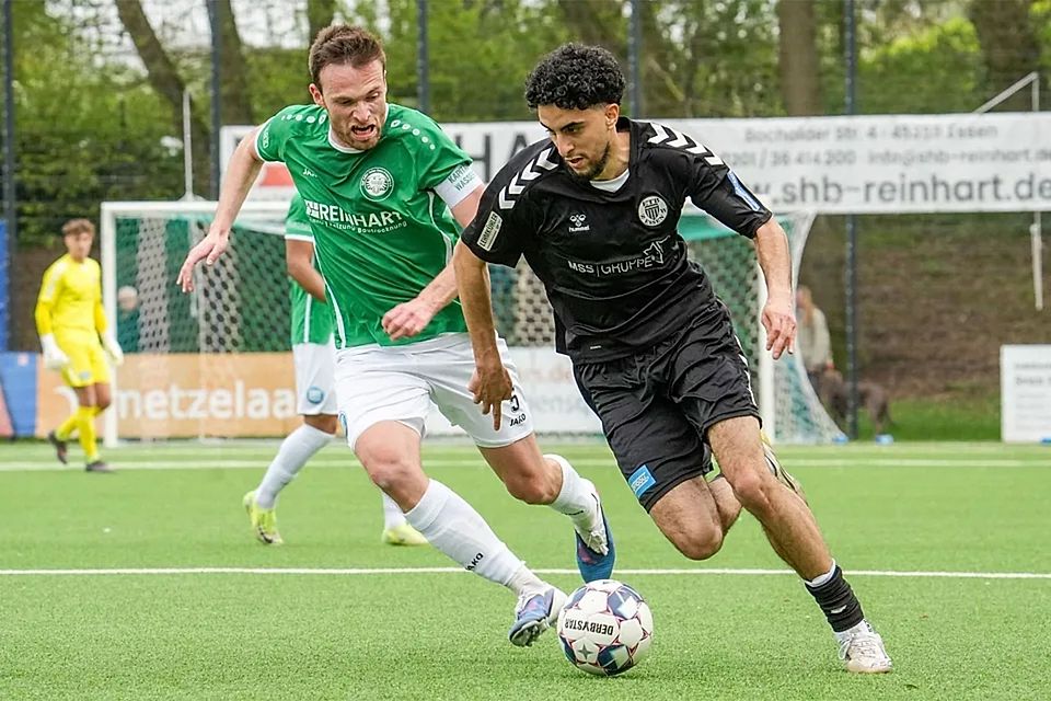 Youssef Kamboua (r.) wechselt nach Schonnebeck Youssef Kamboua (r.) wechselt nach Schonnebeck