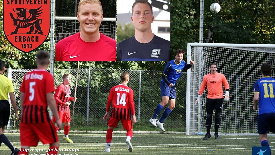 Neu beim SVE: Christian Rustler und Patrick Becker.