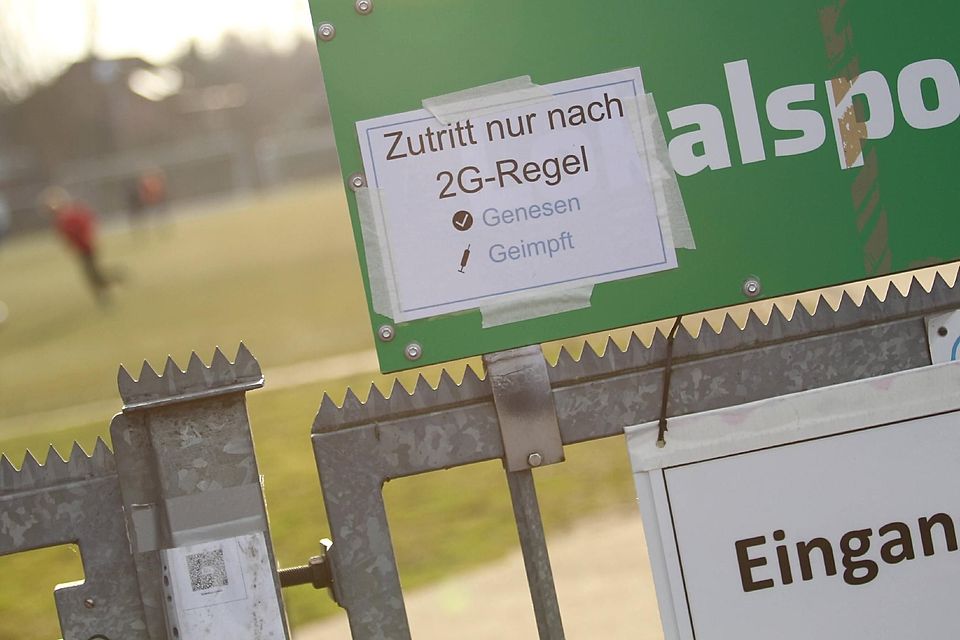 Die 2G-Regel: Galt in Bayern bislang für Spieler, gilt ab dem 17. Februar für Zuschauer.