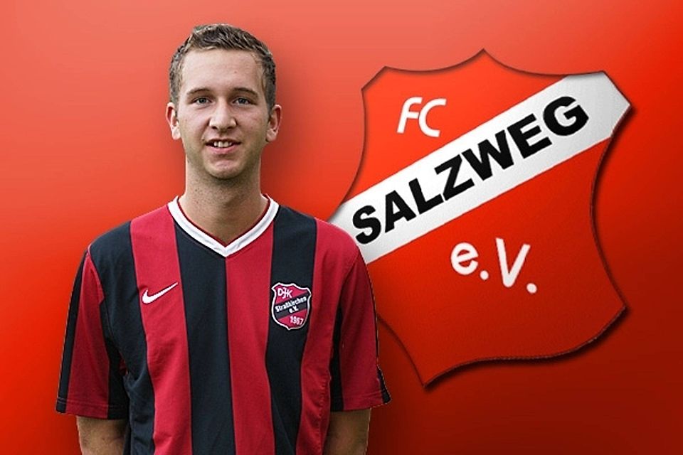 Hoffnungsvolles Talent: Tobias Schneider kommt von der DJK Straßkirchen zum FC Salzweg   Montage:Wagner