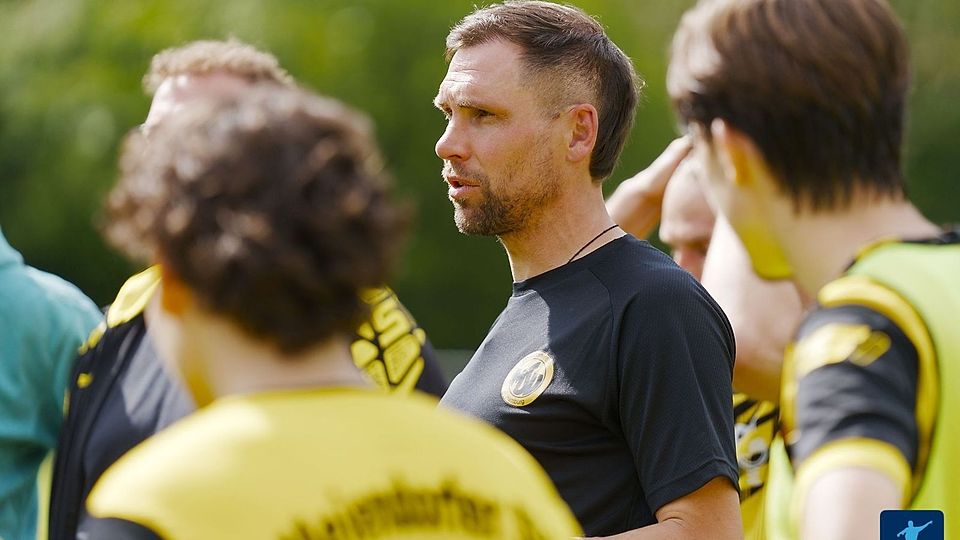 Meiendorf-Trainer Marcell Voß. 
