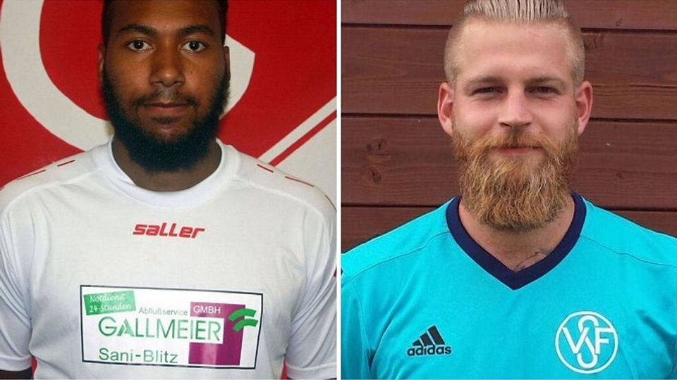 Die namhafteste Offensive der Liga: Khareem Zelmat (l.) und Albert Rudnik (r.) stürmen für den TSV Großhadern. F: sz / nicole Harbaoui