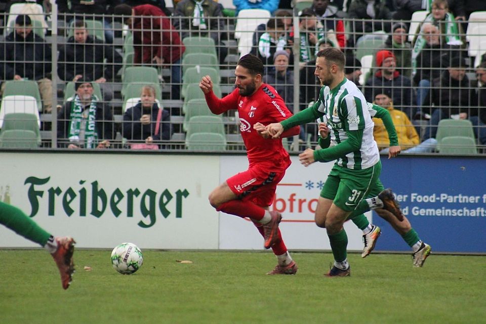 Matchwinner für Meuselwitz: Doppelpacker Andy Trübenbach.