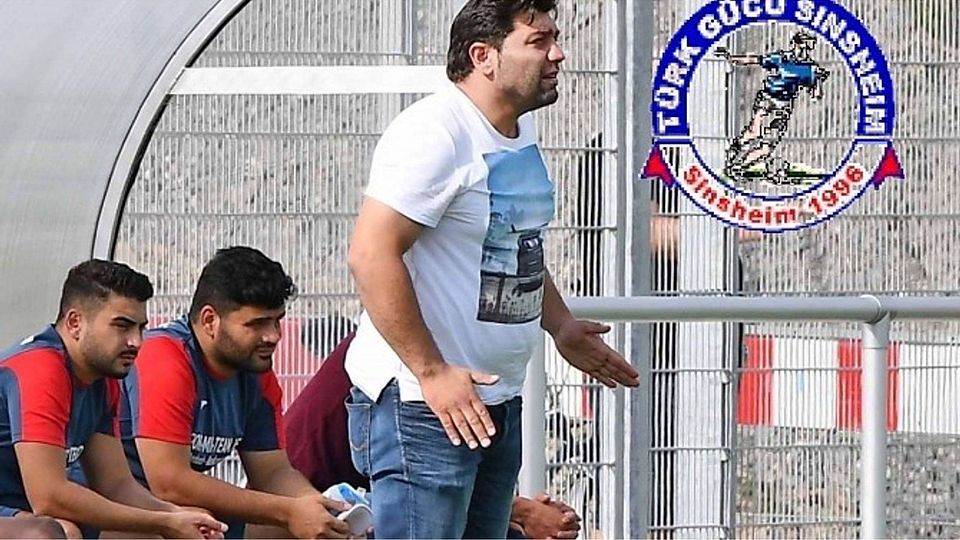 Faruk Alemdar hört zum Rundenende auf bei Türk Gücü Sinsheim. F: Lörz