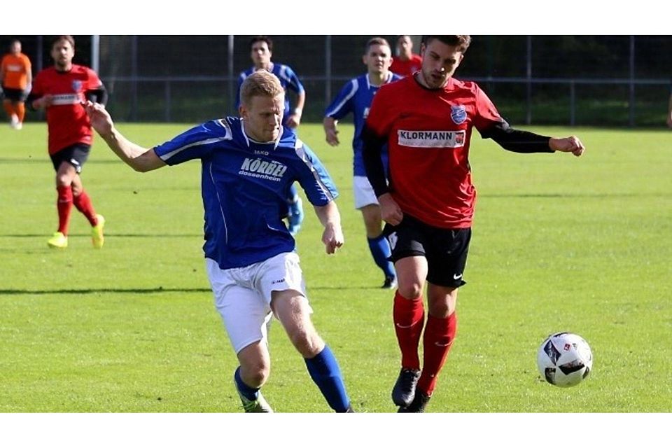 Auf dem eigenen Rasenplatz konnte der FC Bammental deutlich gegen St. Ilgen gewinnen F: Gebhard