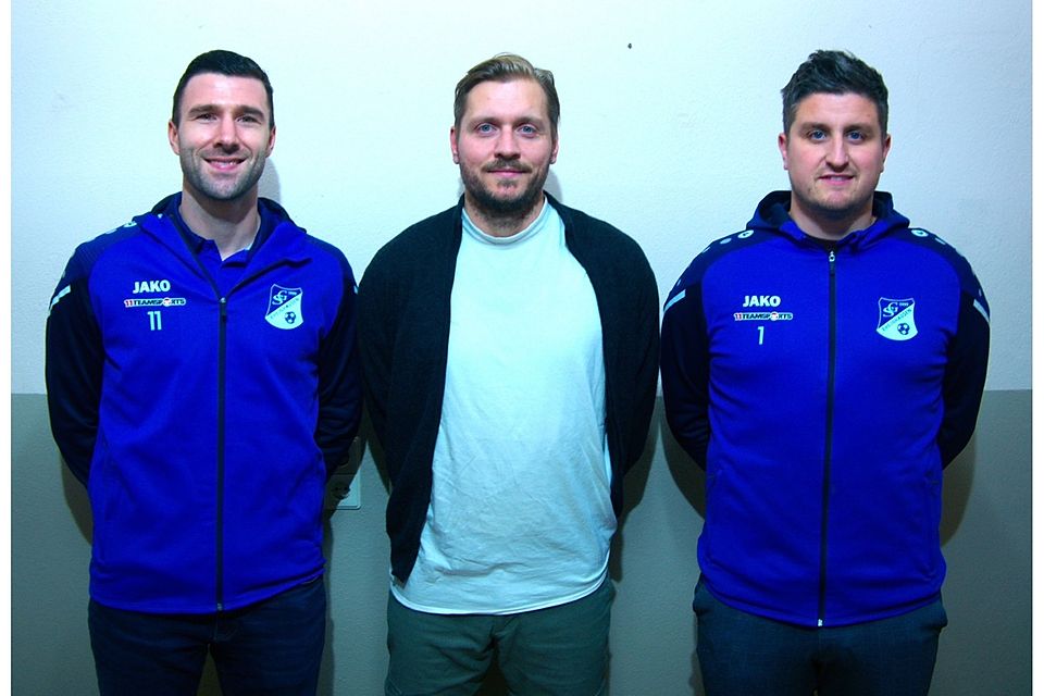 von links: Tobias Peuckert (Co Trainer), Thomas Bober (Trainer), Mark Kassel (sportlicher Leiter)