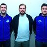 von links: Tobias Peuckert (Co Trainer), Thomas Bober (Trainer), Mark Kassel (sportlicher Leiter)