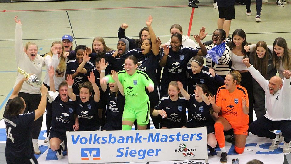 Die Frauen des FV Mönchengladbach haben sich wieder zum Titelträger gekrönt.