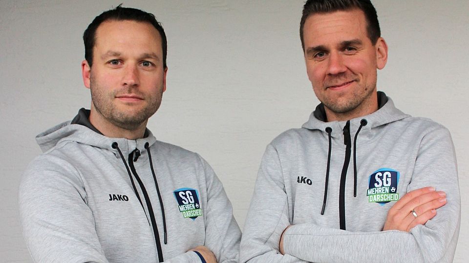 Bilden bei der SG Darscheid/Mehren das Trainerteam: Daniel Weber (links) und Fabian Emmerichs.