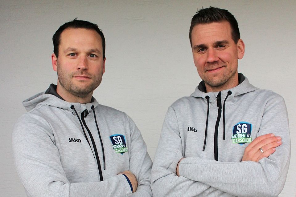 Bilden bei der SG Darscheid/Mehren das Trainerteam: Daniel Weber (links) und Fabian Emmerichs.