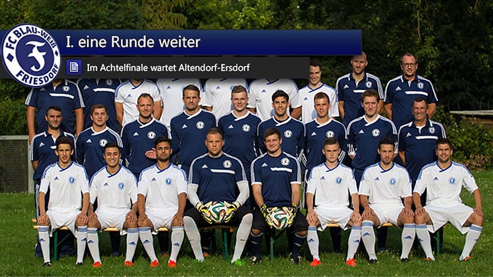 Die neu formierte Landesliga-Mannschaft vom FC BW Friesdorf | Foto: Kevin Mauel