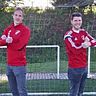 Dominik Gerbracht (links) und Raphael Mütze wechseln in der kommenden Saison zum SV Oberschledorn/Grafschaft. Sie sollen dazu beitragen, dass der Verein die sportlichen Ziele nach obern korrigiert.