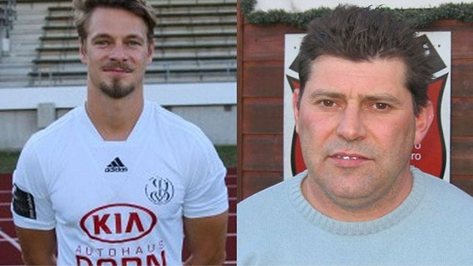 Ernst Krumpholz (31) braucht eine Pause und hört als Spielertrainer auf. Freddy Böhlert (55) ist ein Taktik-Fuchs und Trainer mit Erfahrung. FOTOS: Freisinger Tagblatt